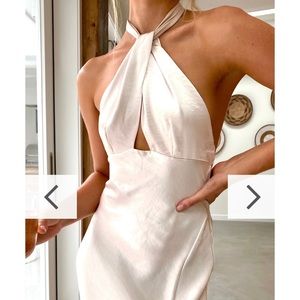 New Billy J Ivory Amalia Dress